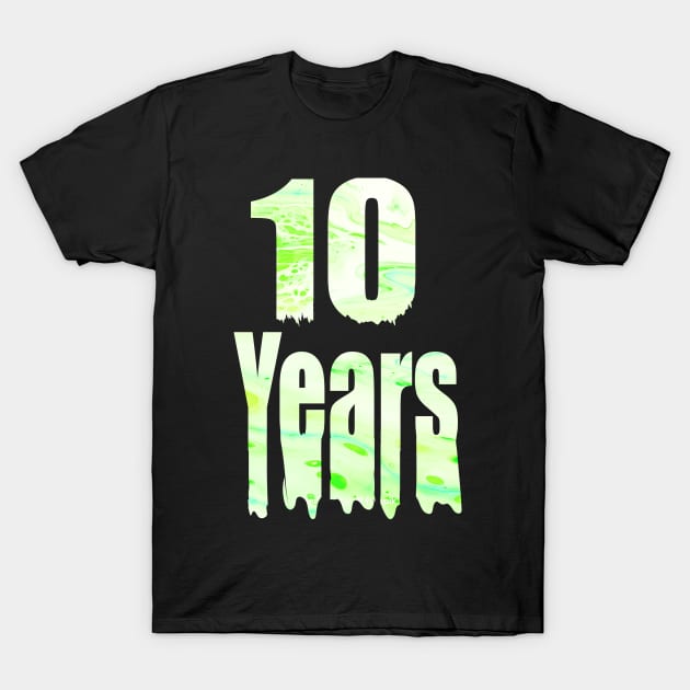 10 Years T-Shirt by Yous Sef